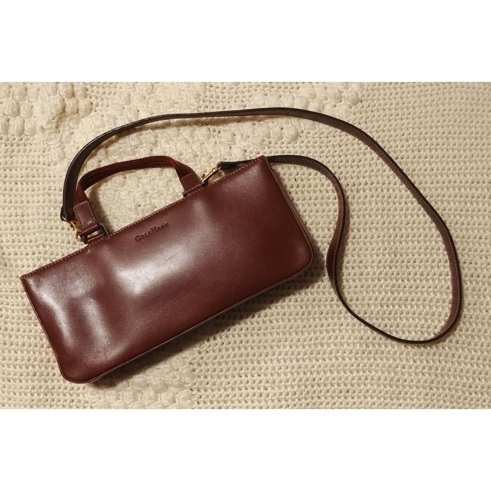 Cole Haan Genuine Leather Crossbody Purse